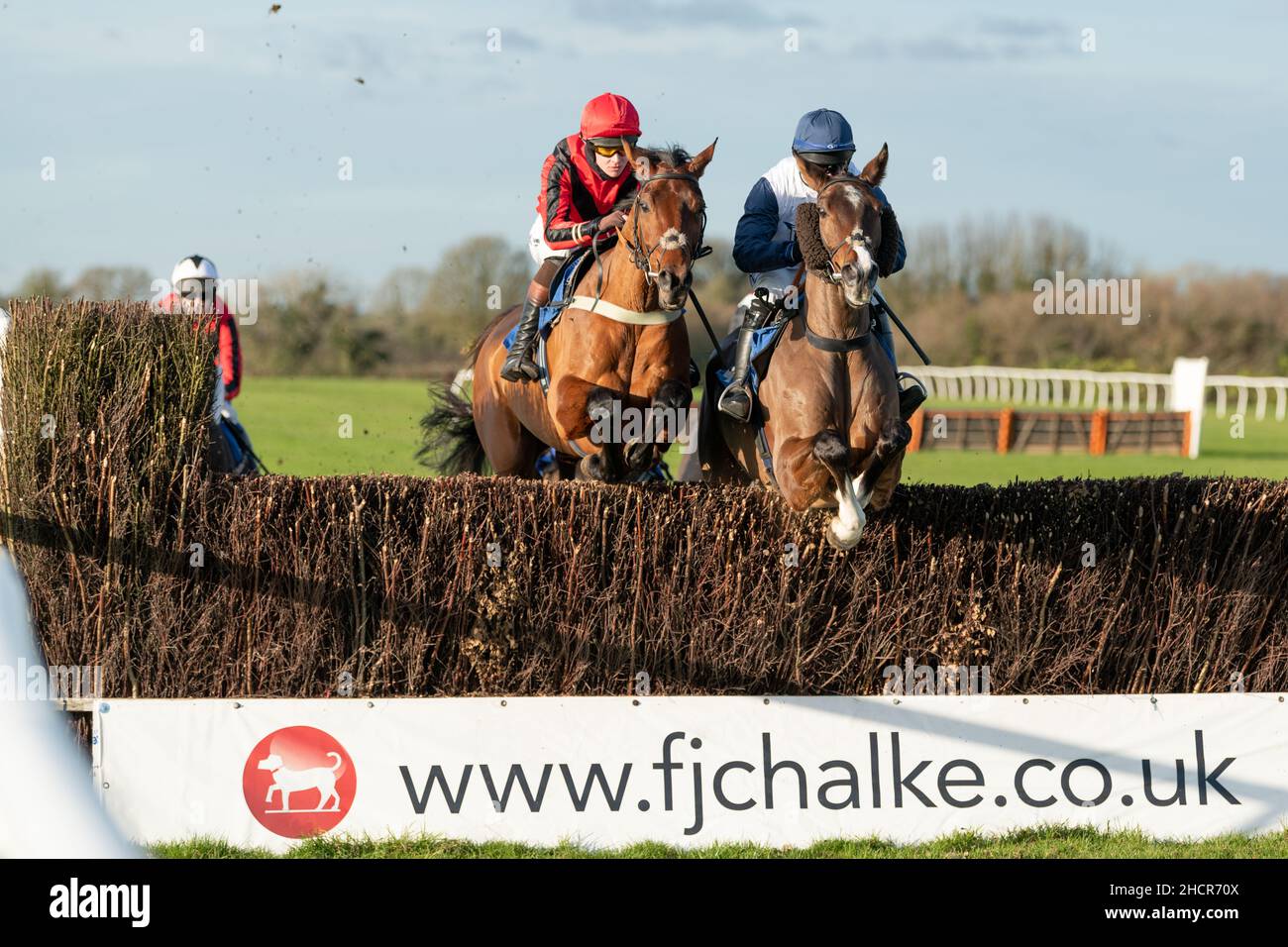 Viertes Rennen in Wincanton Dezember 2nd 2021 Stockfoto