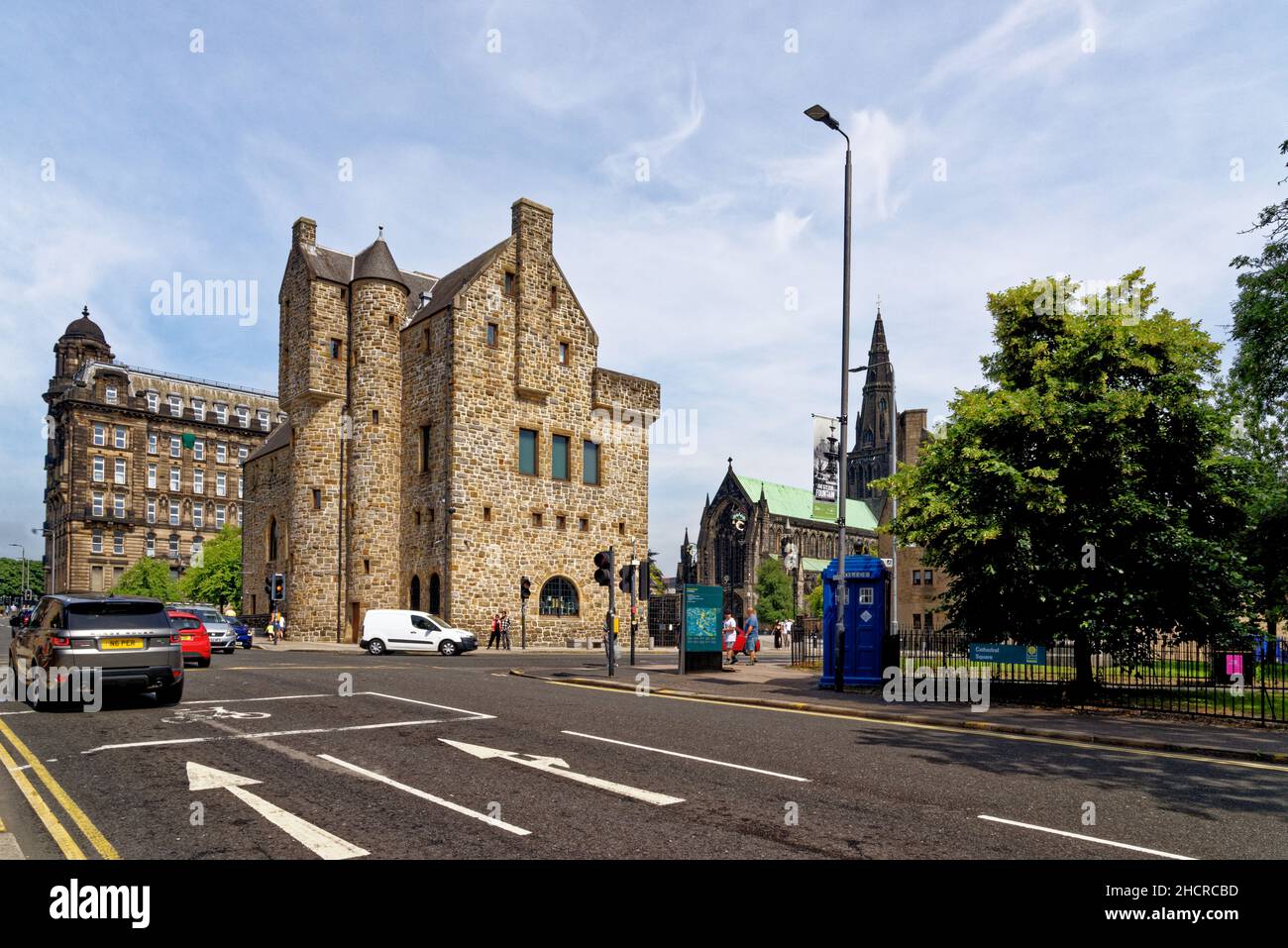 St Mungo Museum of Religious Art & Life in Castle Street - Glasgow, Scotland, Vereinigtes Königreich - 23rd. Juli 2021 Stockfoto