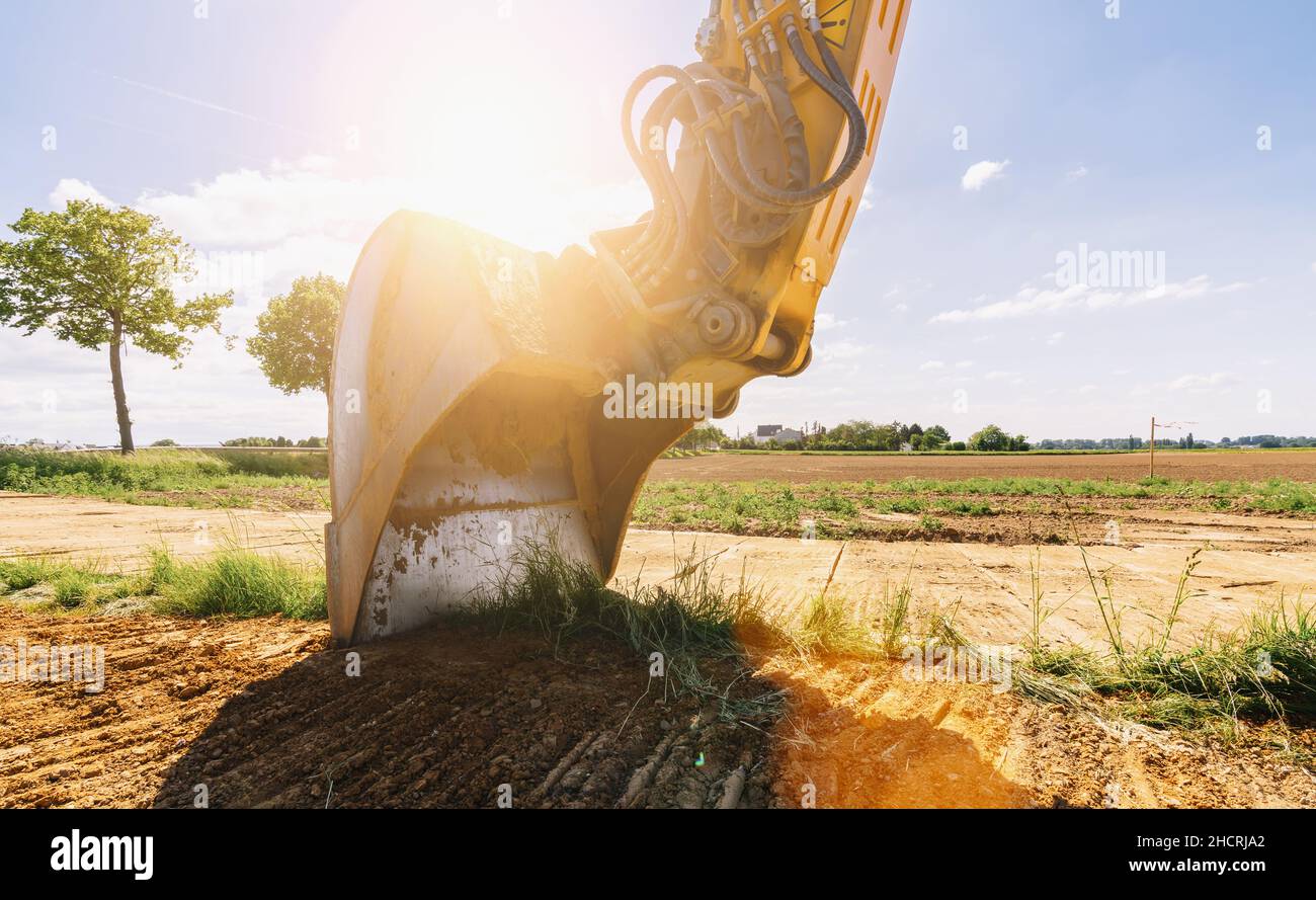 Dettagli des baggers aus Fotos und Bildmaterial in hoher Auflösung