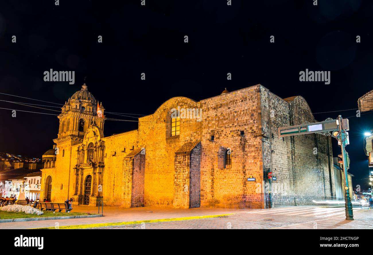 Basilika von La Merced in Cusco, Peru Stockfoto