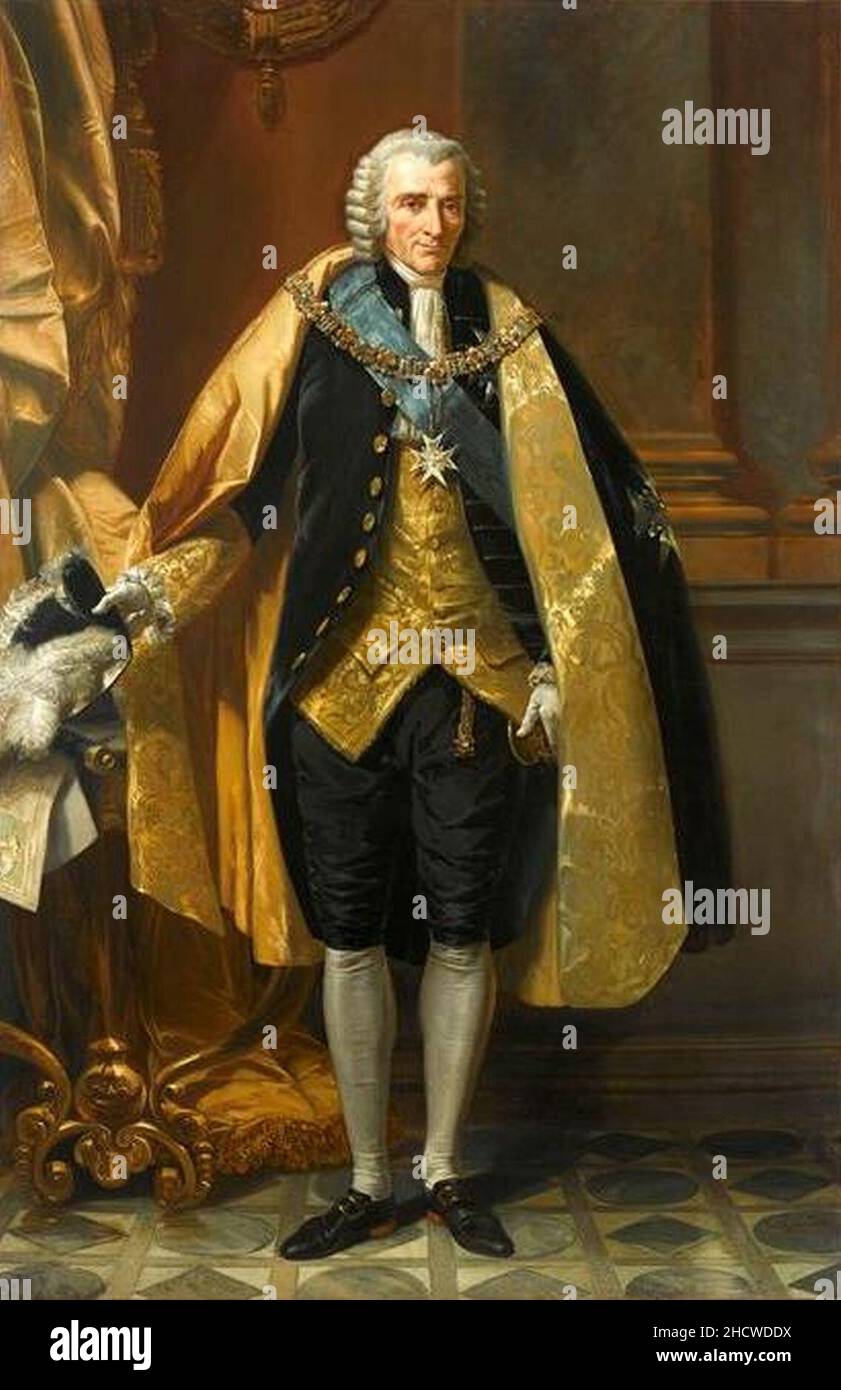 Couder - Armand de Vignerot du Plessis, duc de Richelieu (1696-1788) - MV 4467. Stockfoto