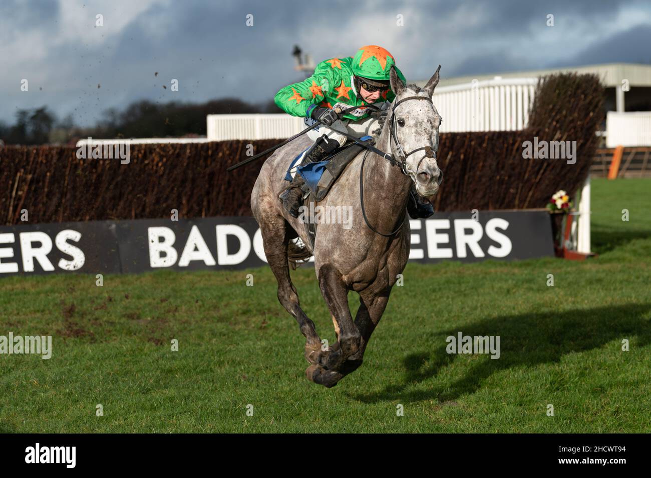 Belle de Manech - Sieger des zweiten Rennens Stockfoto