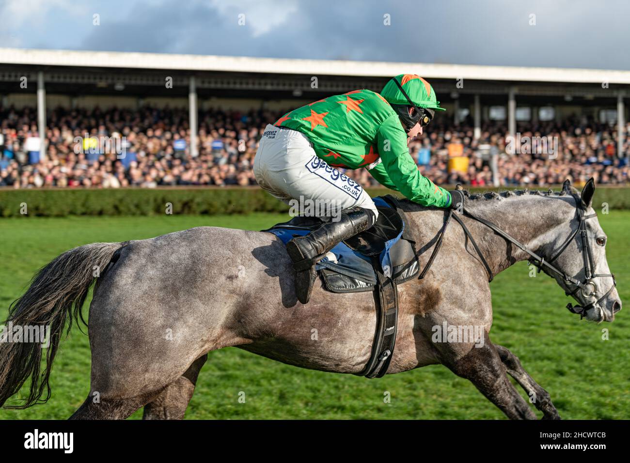 Belle de Manech - Sieger des zweiten Rennens Stockfoto
