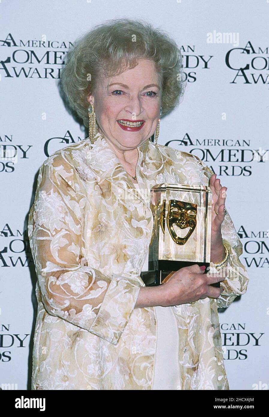 Weiße BettyB Stockfoto