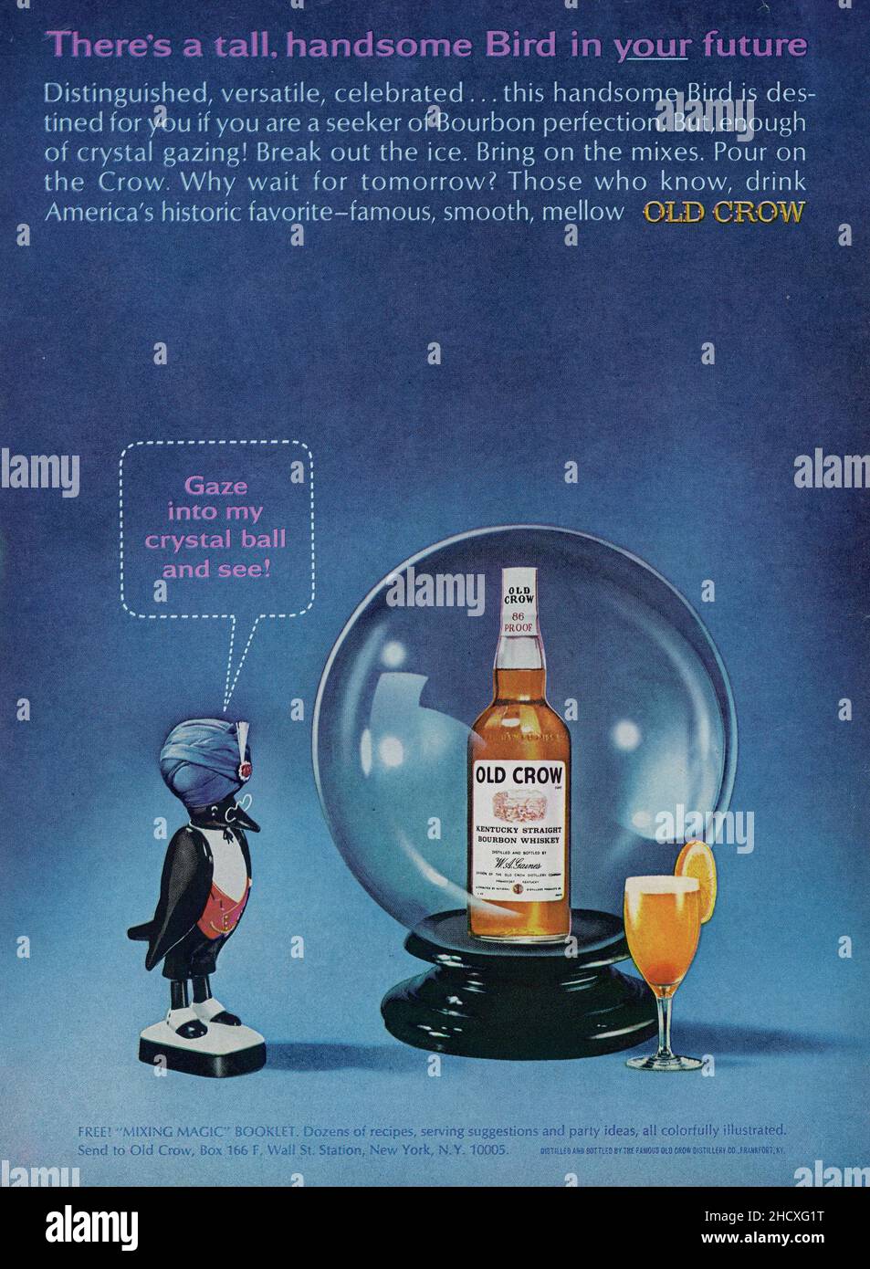 April 1965 Werbung des 'Playboy' Magazine, USA Stockfoto