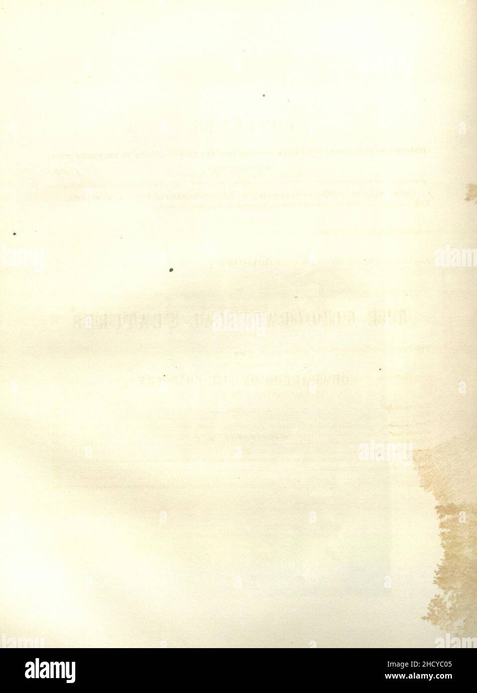 Berichte von Erkundungen und Befragungen Stockfoto