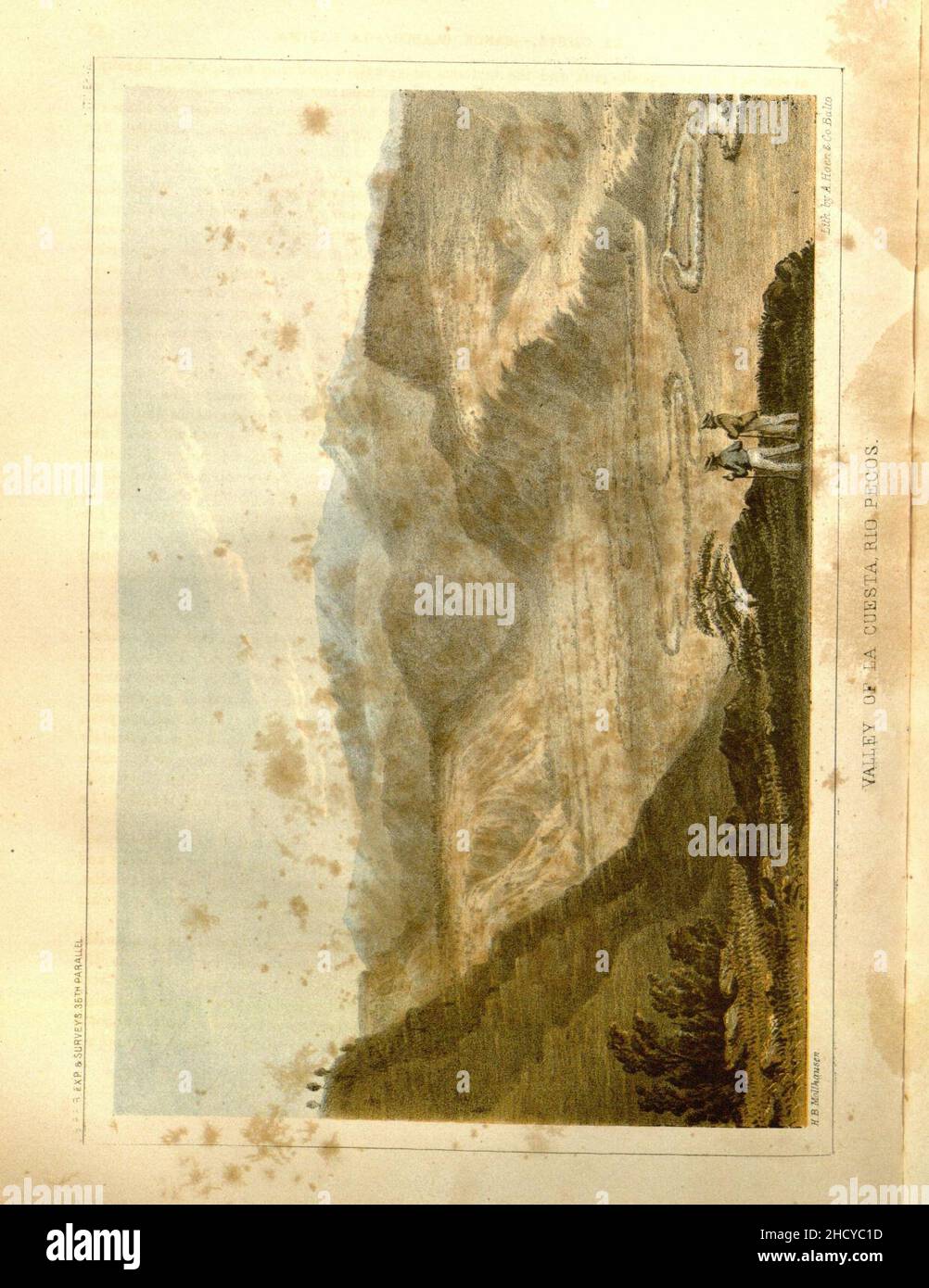 Berichte von Erkundungen und Befragungen Stockfoto