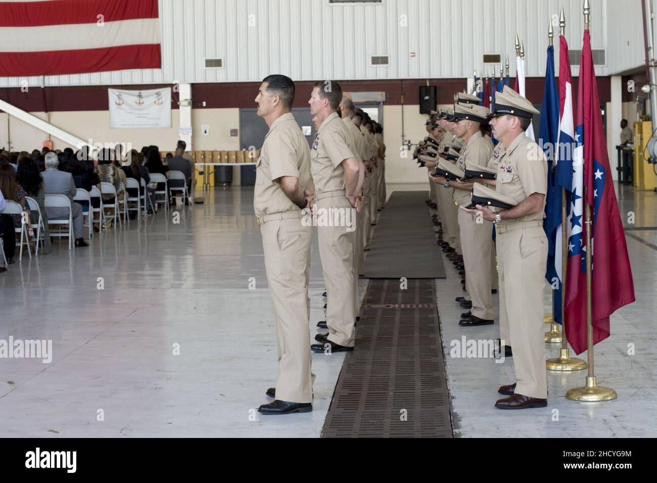 Reserve Chief Petty Officer Selekties aus der Klasse 123 160917 Stockfoto