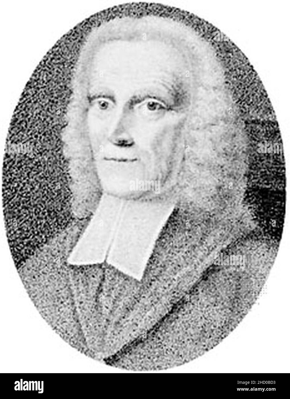 Richard Challoner Radierung. Stockfoto