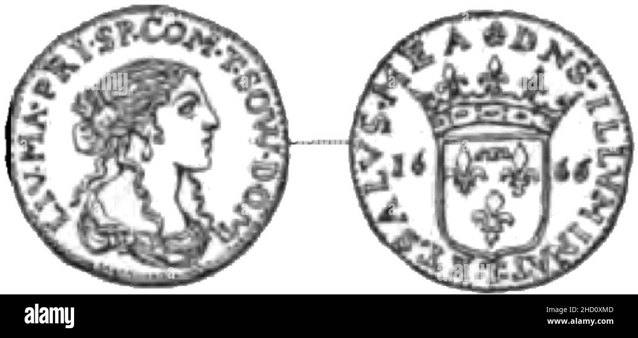 Rivista italiana di numismatica 1891 p 152. Stockfoto