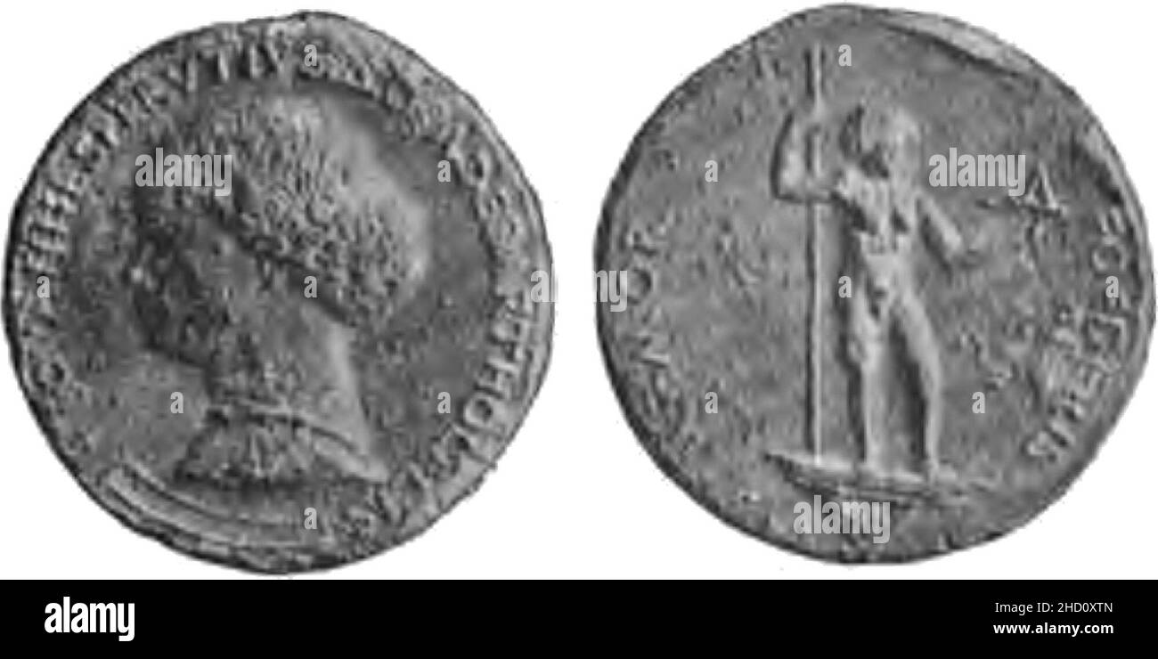 Rivista italiana di numismatica 1891 p 549. Stockfoto