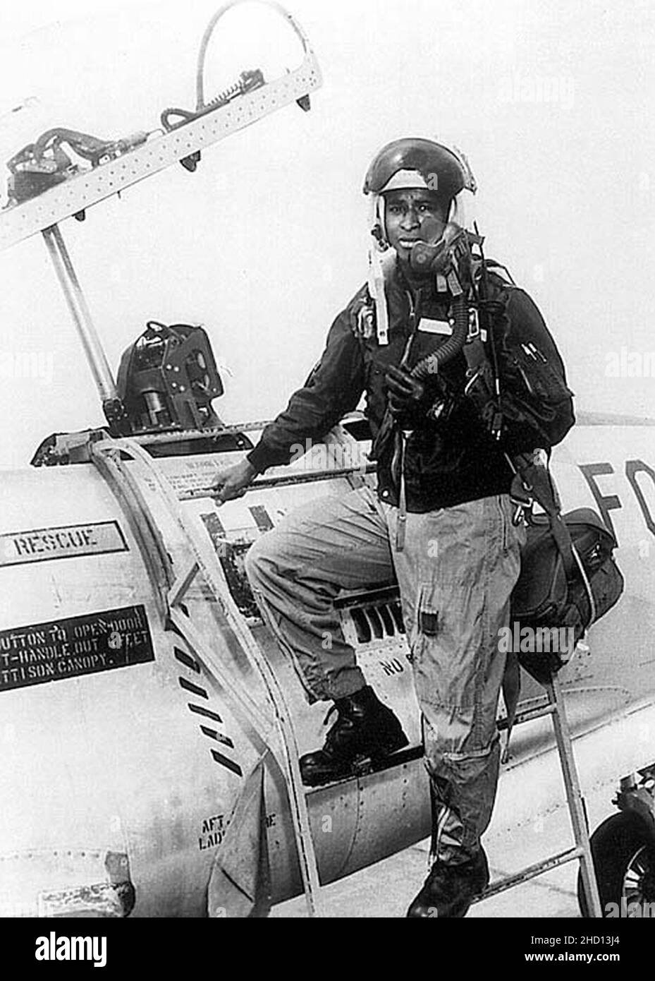 Robert Henry Lawrence in der Luftwaffe. Stockfoto
