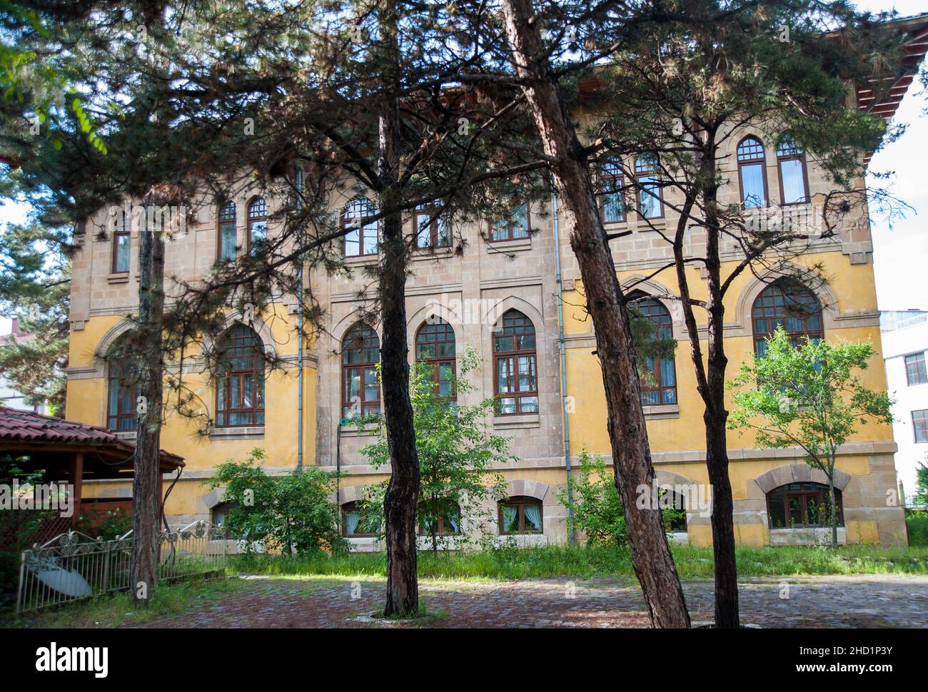 Kastamonu, Türkei - 05-23-2010:Historisches Museum von Kastamonu Stockfoto