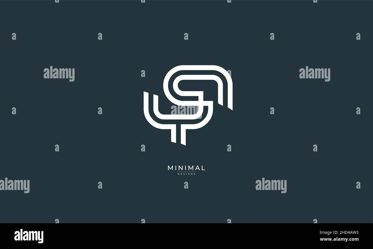 Buchstabensymbol Logo Ya oder AY Stock Vektor