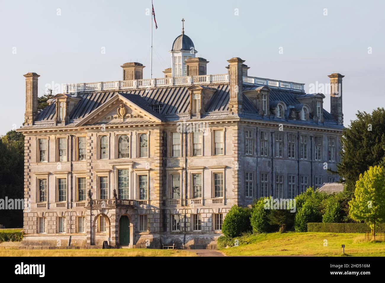 England, Dorset, Wimborne Minster, Kingston Lacey Country House datiert 1665 Stockfoto