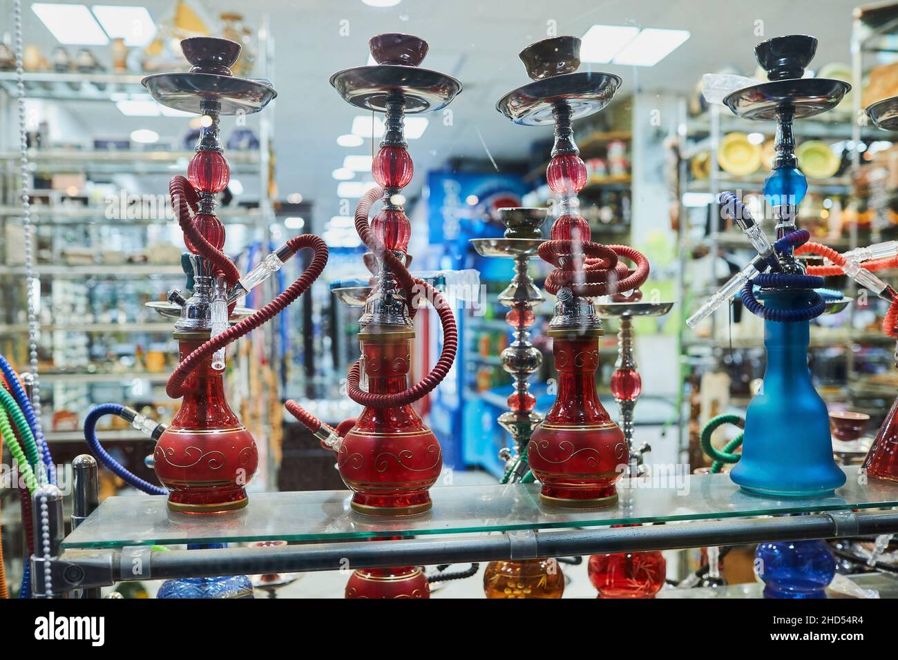 Sharm El Sheikh, Ägypten 20. November 2021 Bunte Shisha oder Shisha