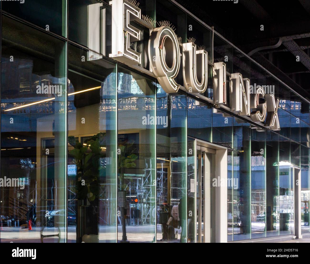 Equinox Sports Club in Chelsea in New York am Freitag, 24. Dezember