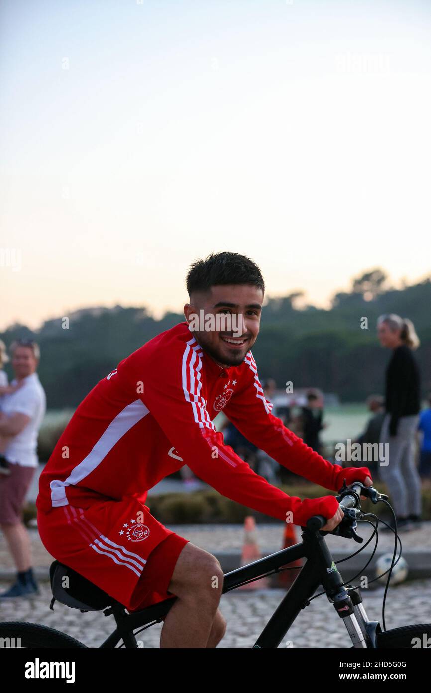 , PORTUGAL - 3. JANUAR: NAKI Unuvar von Ajax während der Trainingssitzung Ajax am 1. Tag auf der Quinta do Lago am 3. Januar 2022 in Portugal. (Foto von Ben Gal/Orange Picters) Stockfoto