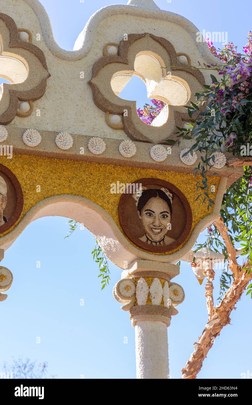 Schweben Sie von der Parade des „Tournament of Roses“ 2022 Stockfoto