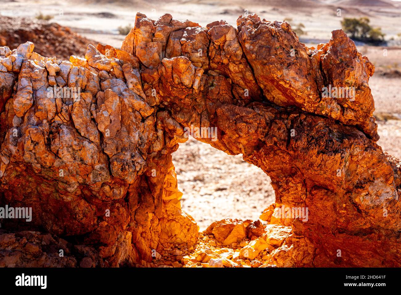 Anna Creek Painted Hills, Südaustralien Stockfoto