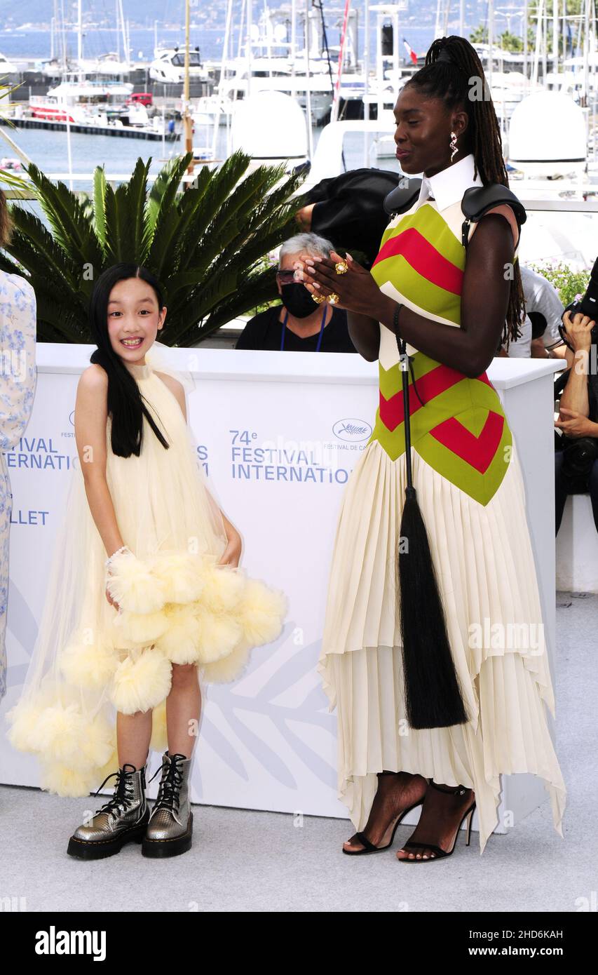 Nach Yang Fotocall bei den Filmfestspielen von Cannes 74th 2021. FAMA © Fausto Marci Stockfoto