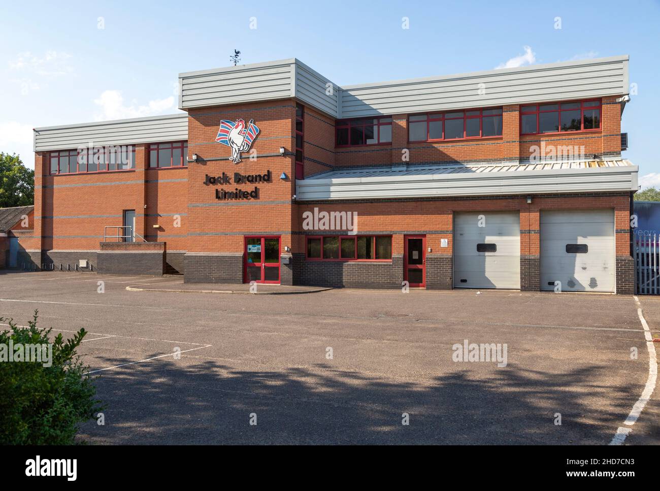 Jack Brand Limited, Geflügelverarbeitungsstandort, Claydon, Suffolk, England, Großbritannien Stockfoto