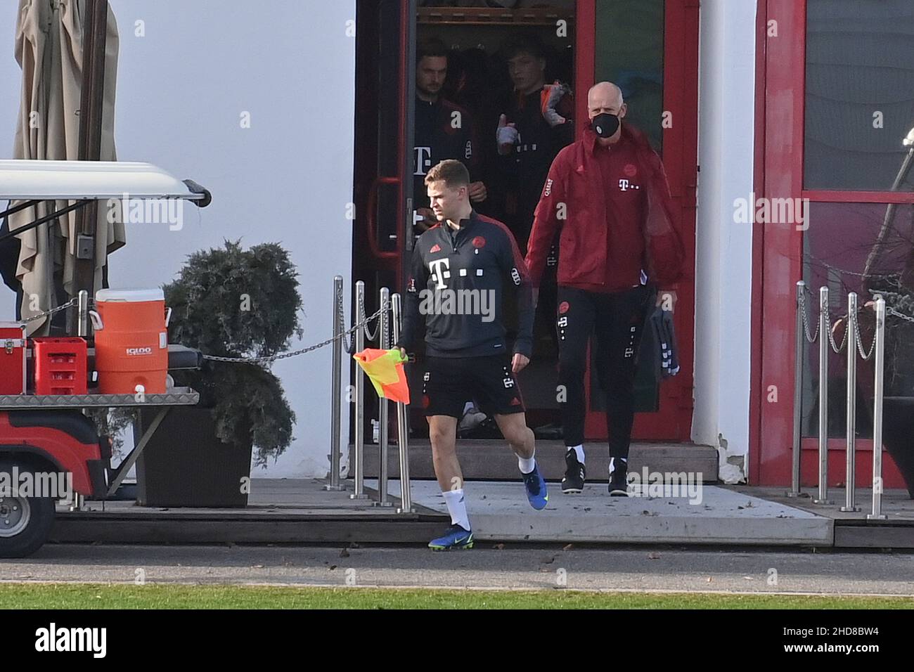 München, Deutschland. 04th Januar 2022. Joshua KIMMICH (FC Bayern München), Training am 4th. Januar 2022, Quelle: dpa/Alamy Live News Stockfoto