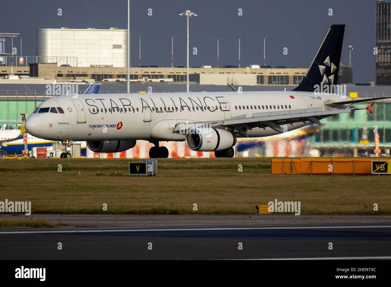 Turkish Airlines Star Alliance Stockfoto