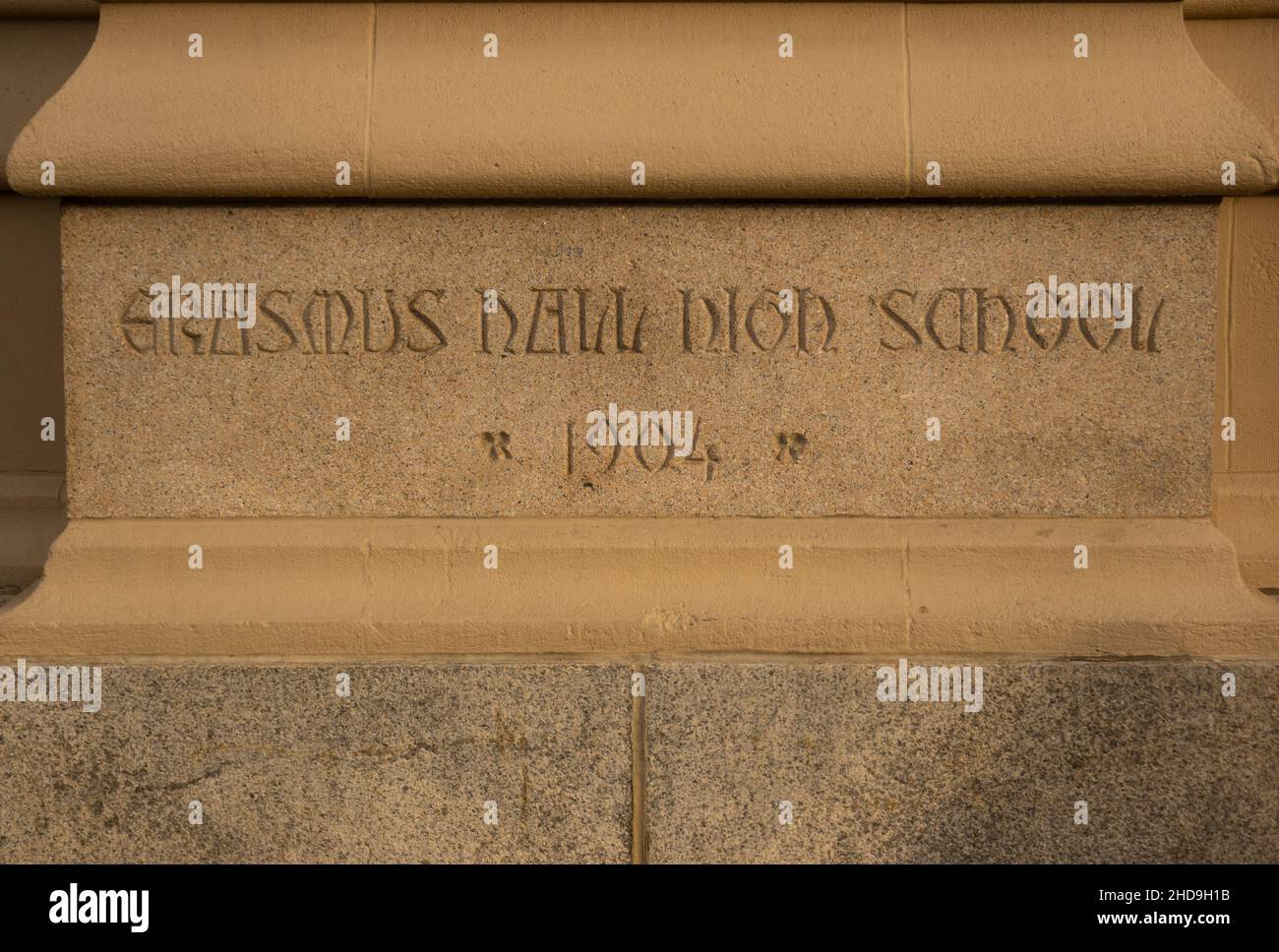 Erasmus Hall High School in Flatbush, Brooklyn, NYC Stockfoto