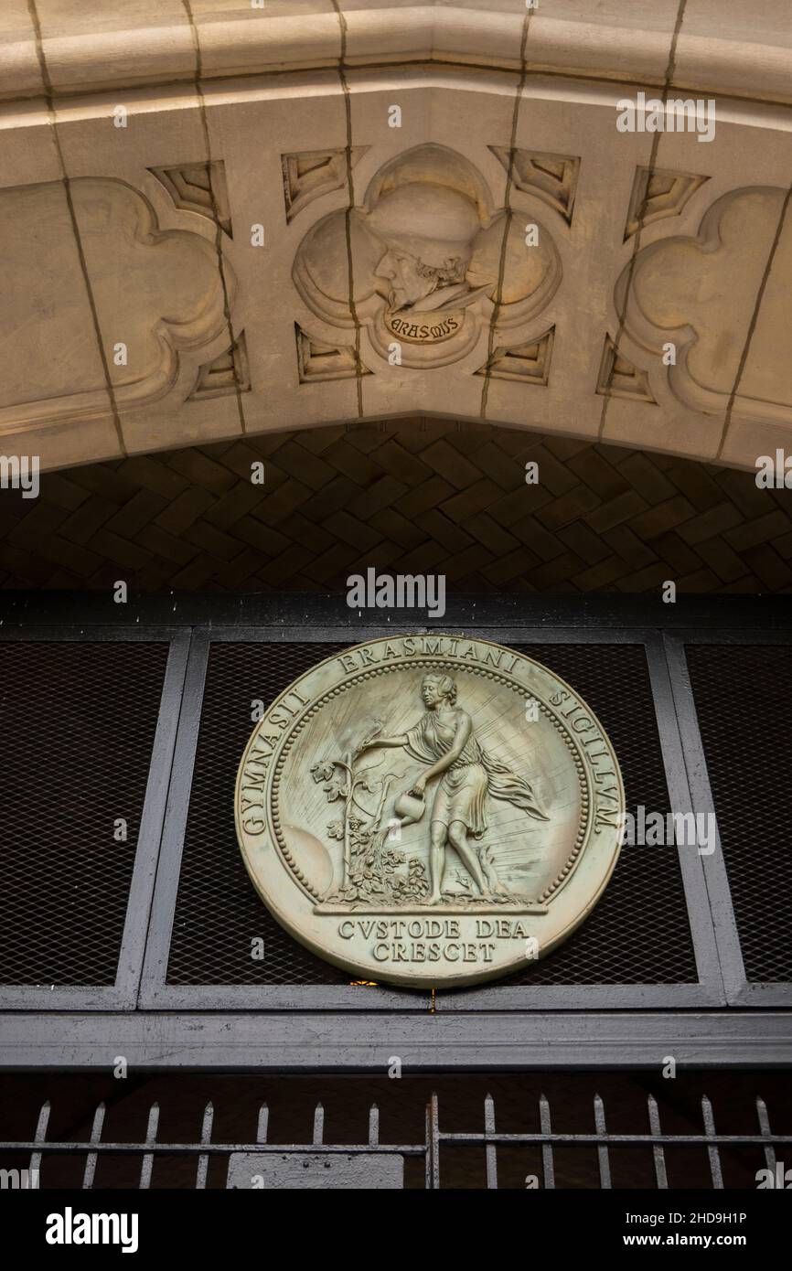 Erasmus Hall High School in Flatbush, Brooklyn, NYC Stockfoto