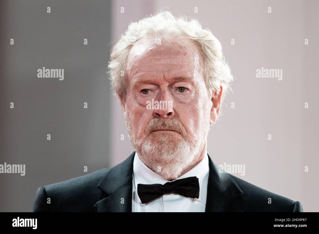 Lido di Venezia, Italien, 10. September 2021 - Ridley Scott besucht den roten Teppich des 78. Filmfestivals in Venedig für den Film 'das letzte Duell' Credits: Luigi de Pompeis Stockfoto