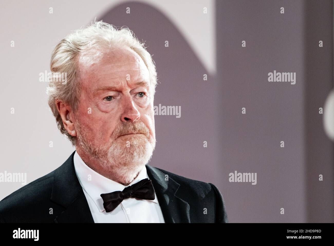 Lido di Venezia, Italien, 10. September 2021 - Ridley Scott besucht den roten Teppich des 78. Filmfestivals in Venedig für den Film 'das letzte Duell' Credits: Luigi de Pompeis Stockfoto