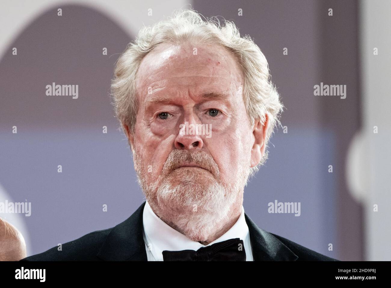 Lido di Venezia, Italien, 10. September 2021 - Ridley Scott besucht den roten Teppich des 78. Filmfestivals in Venedig für den Film 'das letzte Duell' Credits: Luigi de Pompeis Stockfoto