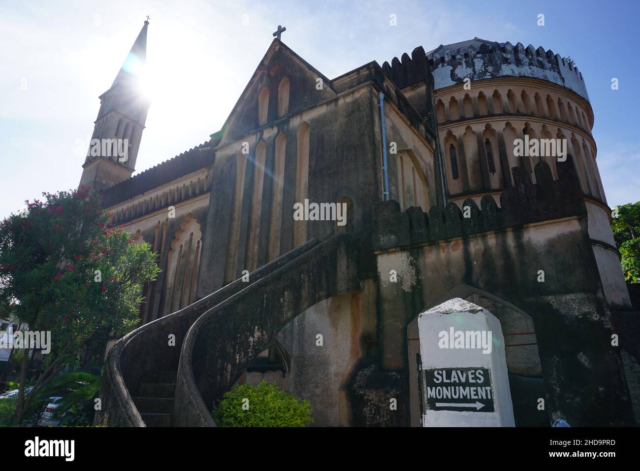 Die alte anglikanische Kathedrale in Stone Town, Sansibar, Tansania 2021 Stockfoto