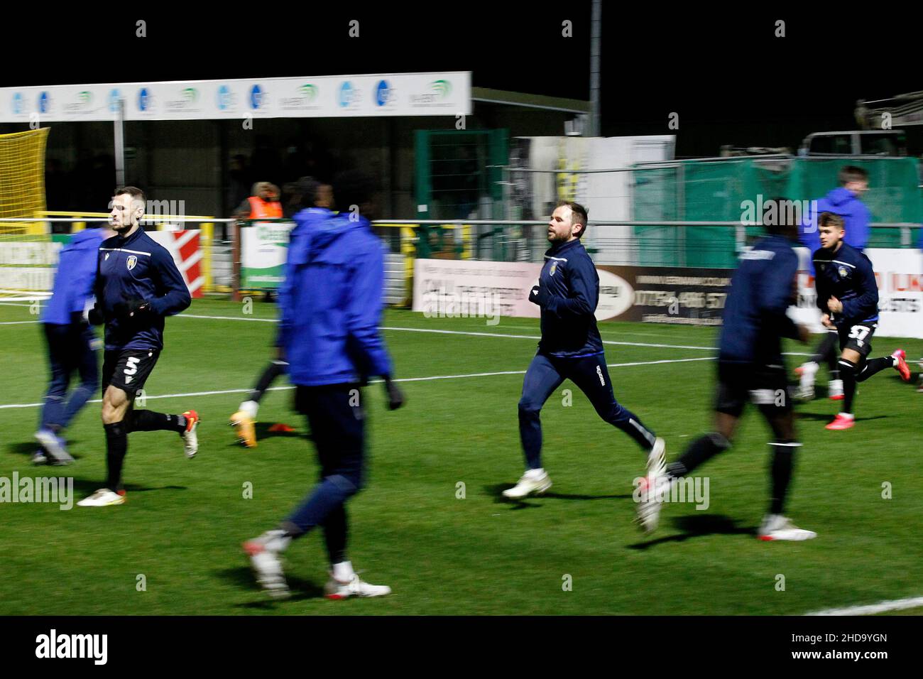 Sutton, Großbritannien. 04th Januar 2022. Alan Judge von Colchester United beim EFL Papa JohnÕs Trophy-Spiel zwischen Sutton United und Colchester United am 4. Januar 2022 in der Gander Green Lane, Sutton, England. Foto von Carlton Myrie. Nur zur redaktionellen Verwendung, Lizenz für kommerzielle Nutzung erforderlich. Keine Verwendung bei Wetten, Spielen oder Veröffentlichungen einzelner Clubs/Vereine/Spieler. Kredit: UK Sports Pics Ltd/Alamy Live Nachrichten Stockfoto