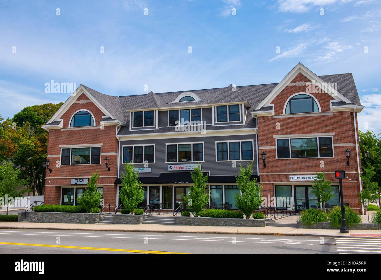 Buchhandlung der Salem State University in der Lafayette Street 331 in der Stadt Salem, Massachusetts, USA. Stockfoto