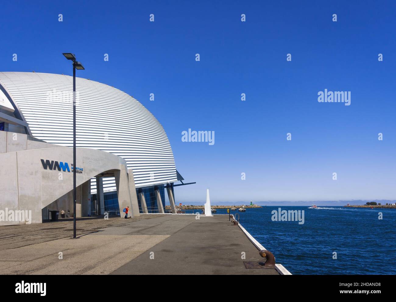 Fremantle, WA, Australien - Maritime Museum von Cox Howlett Bailey Woodland Architects Stockfoto