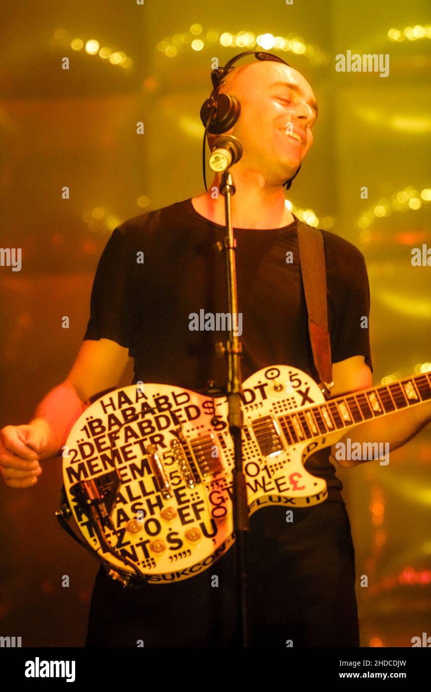 Karl Hyde - Underworld, V2003, Hylands Park, Chelmsford, Essex, Großbritannien - 16. August 2003 Stockfoto