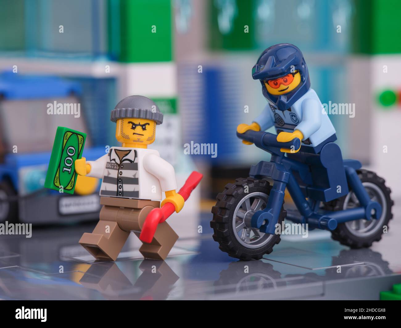 Lego Polizei Stockfotos und -bilder Kaufen - Alamy