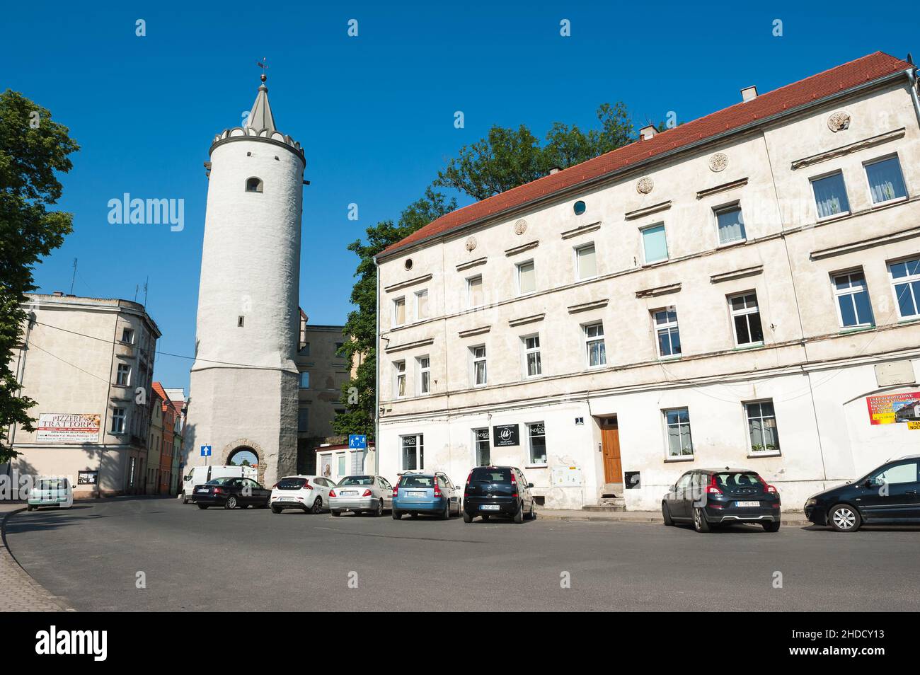 Kłodzko-Tor in Paczków, Powiat Nysa, Woiwodschaft Opole, Polen Stockfoto