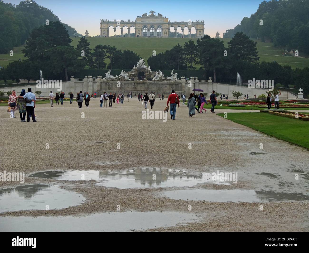 Wien, Österreich. Schloss Schönbrunn Stockfoto