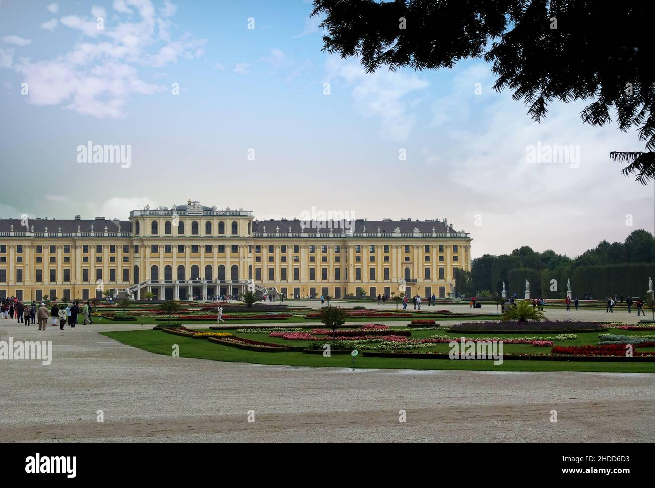 Wien, Österreich. Schloss Schönbrunn Stockfoto