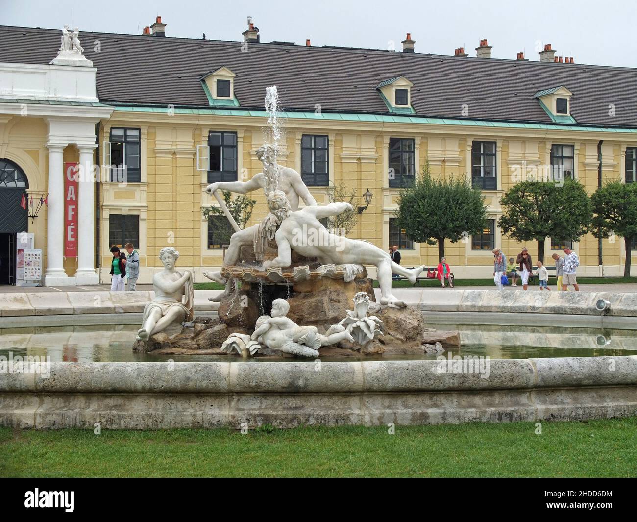 Wien, Österreich. Schloss Sconbrunn Stockfoto