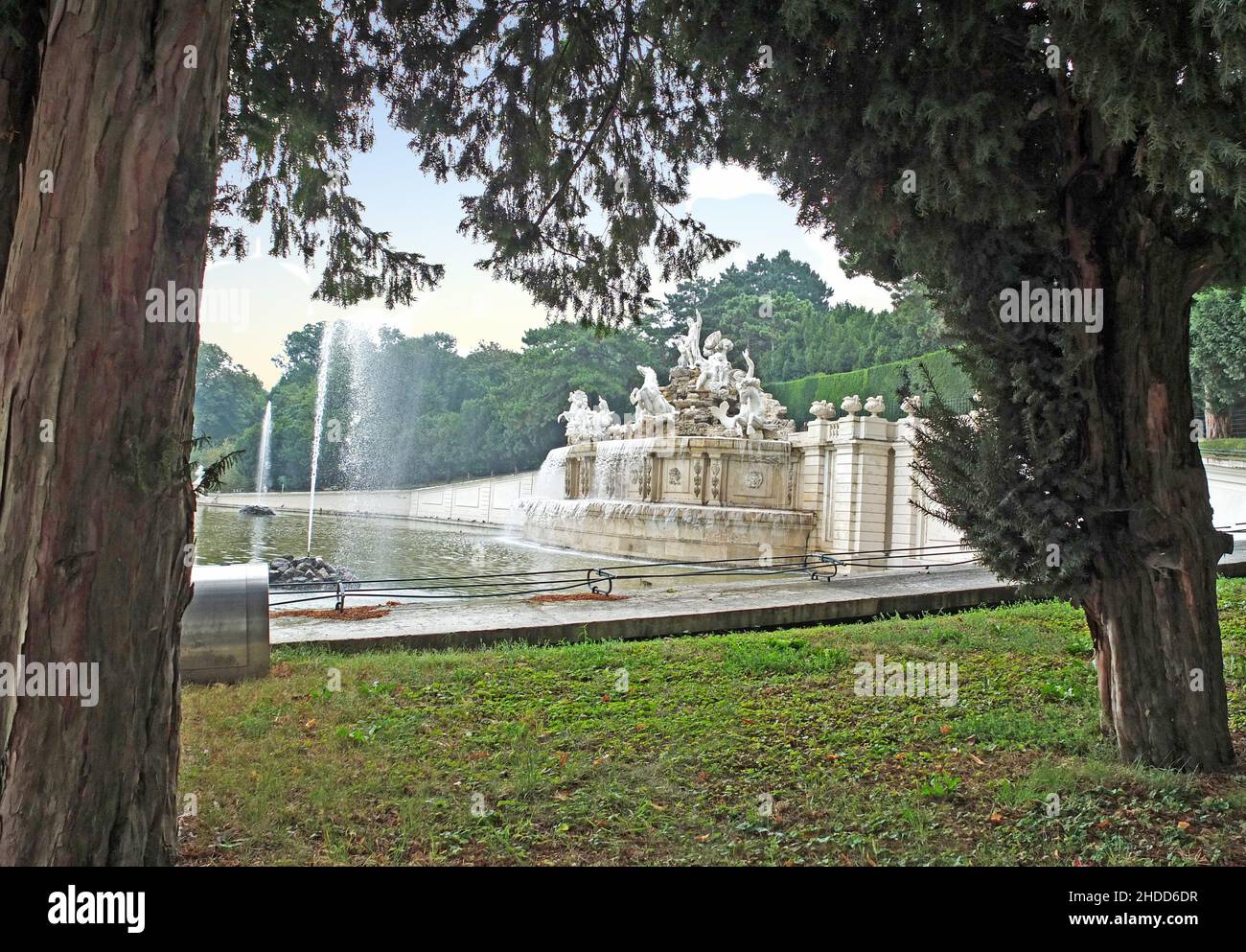 Wien, Österreich. Schloss Schönbrunn Stockfoto