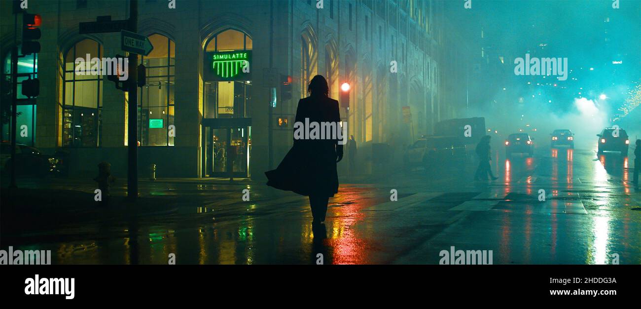 USA. Keanu Reeves in (C)Warner Bros neuem Film: The Matrix Resurrections (2021). Handlung: Folgt