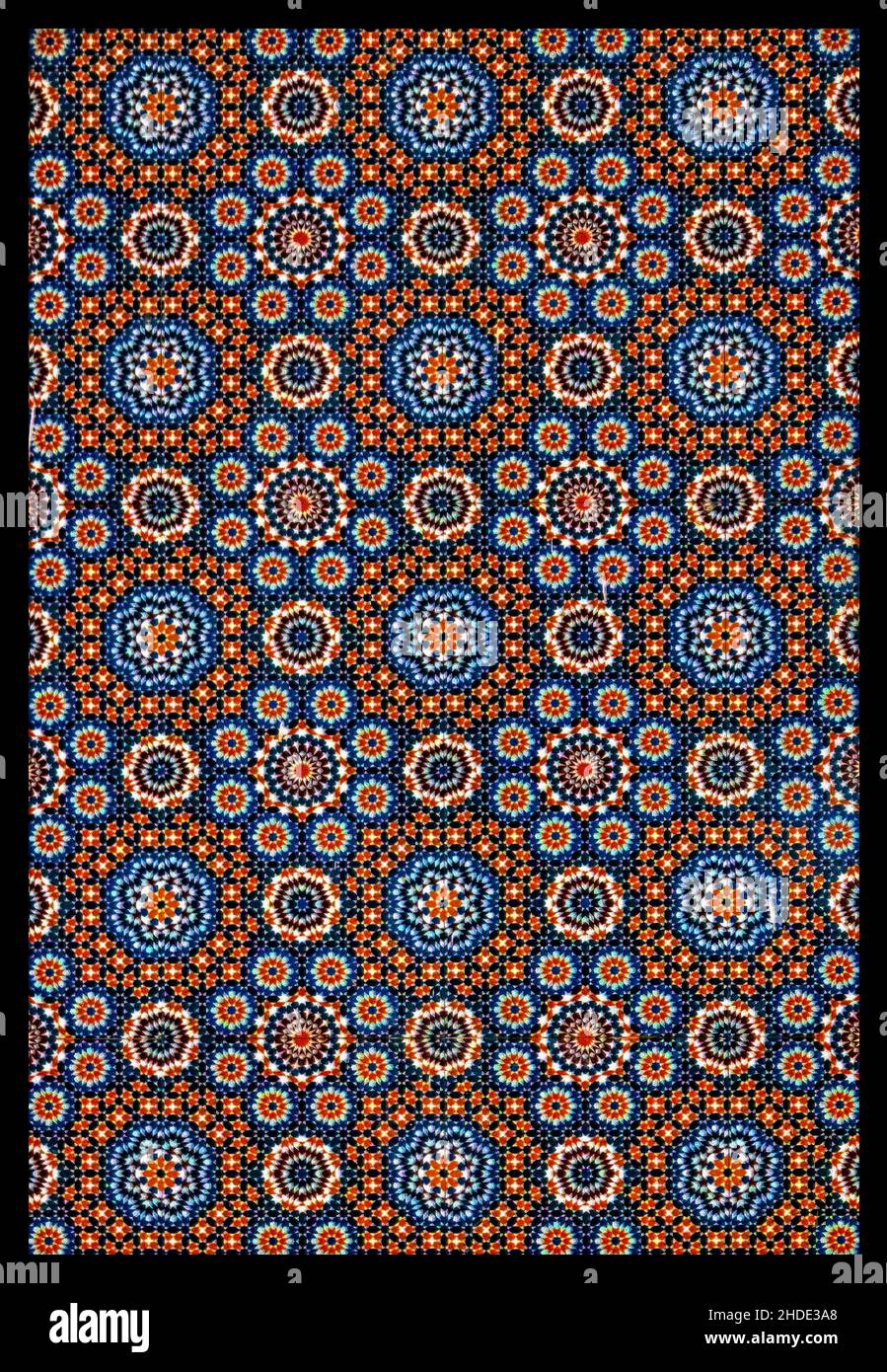 Mosaik-Design - verschiedene Stockfoto