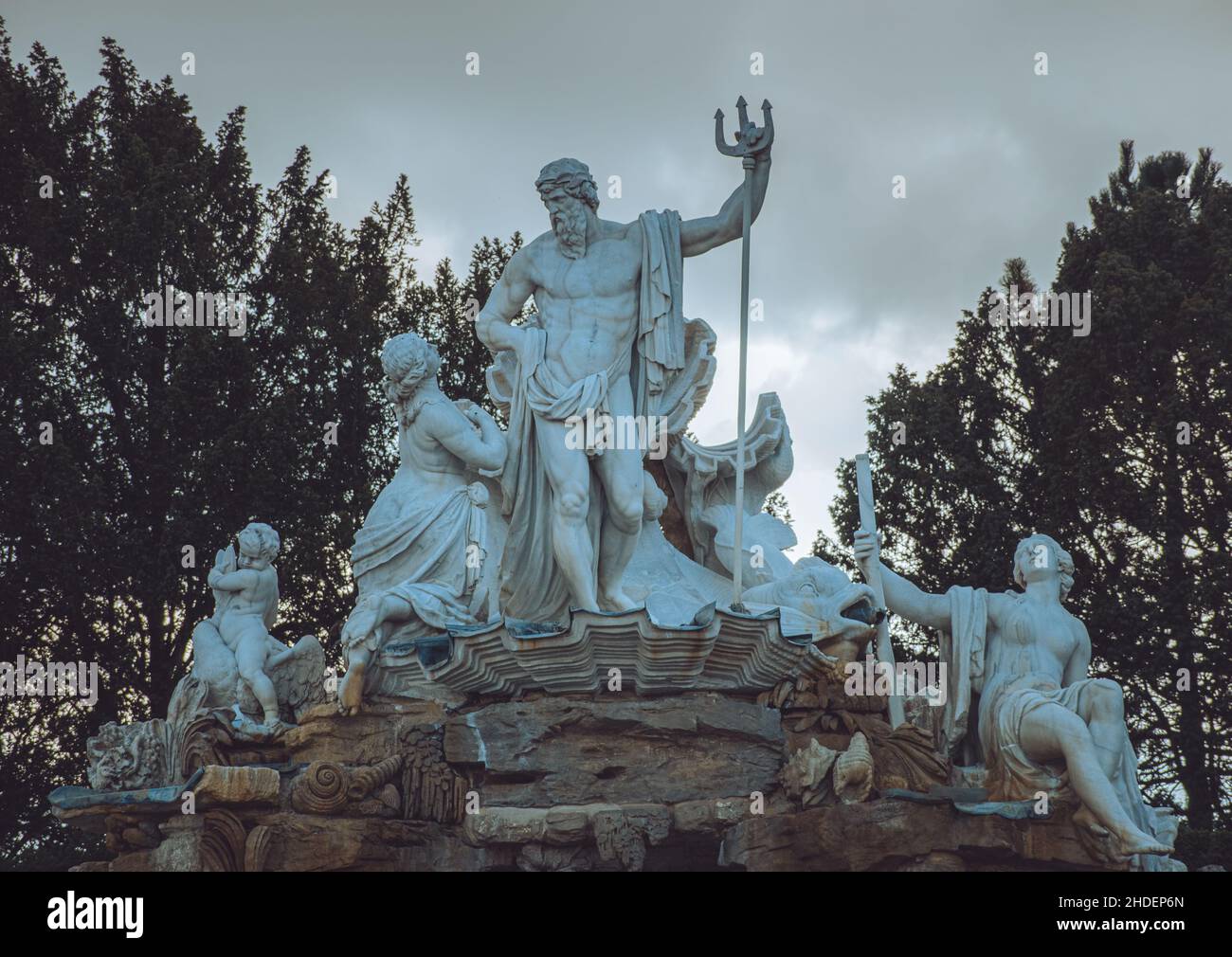 Wien, Österreich: Schloss Schönbrunn Stockfoto