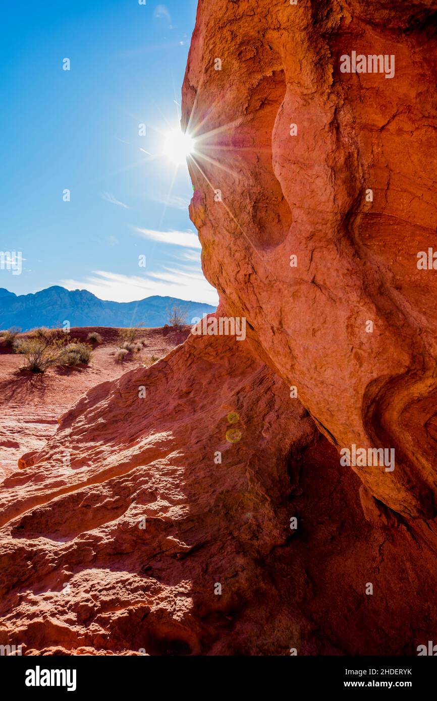 Valley of Fire State Park, Nevada Stockfoto