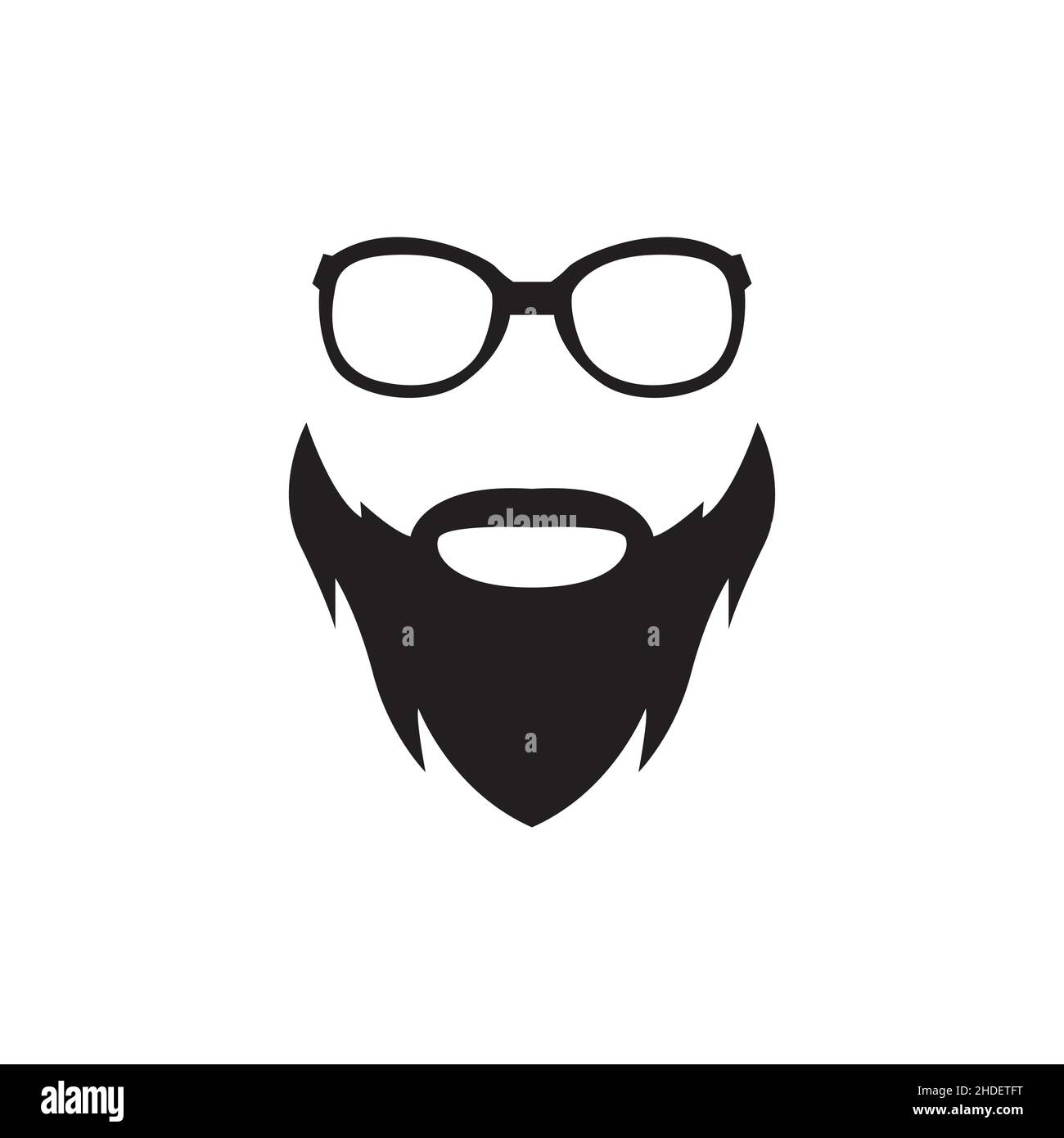 Barbershop Wandtattoo Männergesicht - Vinyl Aufkleber 42x91cm Für Friseurladen