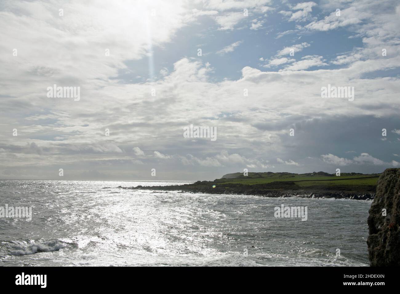 Isle of Whithorn Bay Dumfries und Galloway Scotland Stockfoto